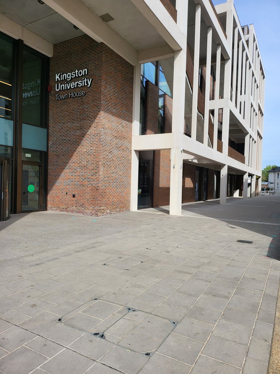Lovely field trip to the award winning Town House at Kingston University.