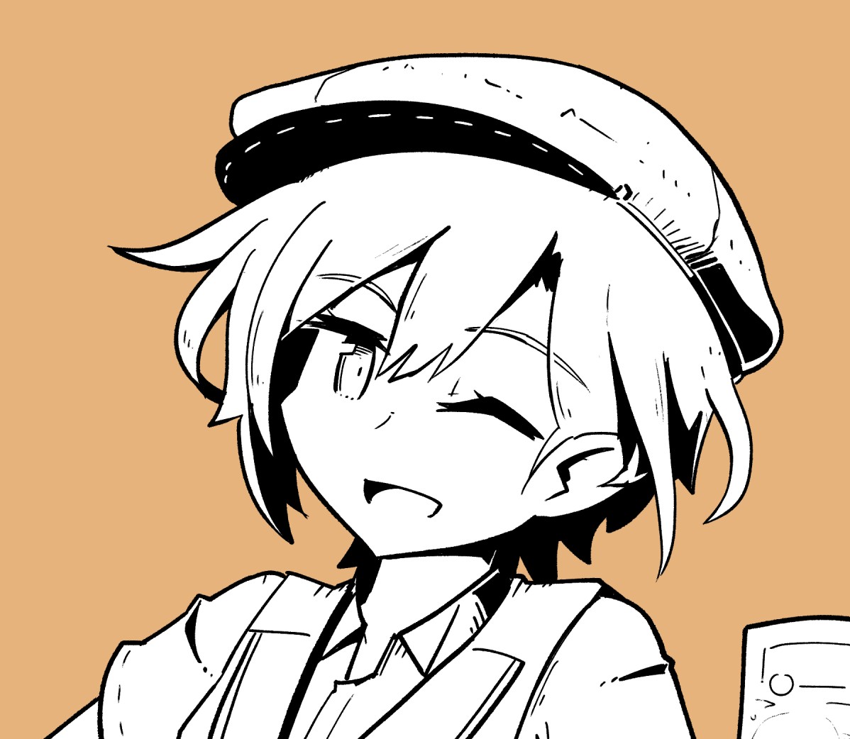 司さんお祝い、ひとまず過去のお絵描きで… 