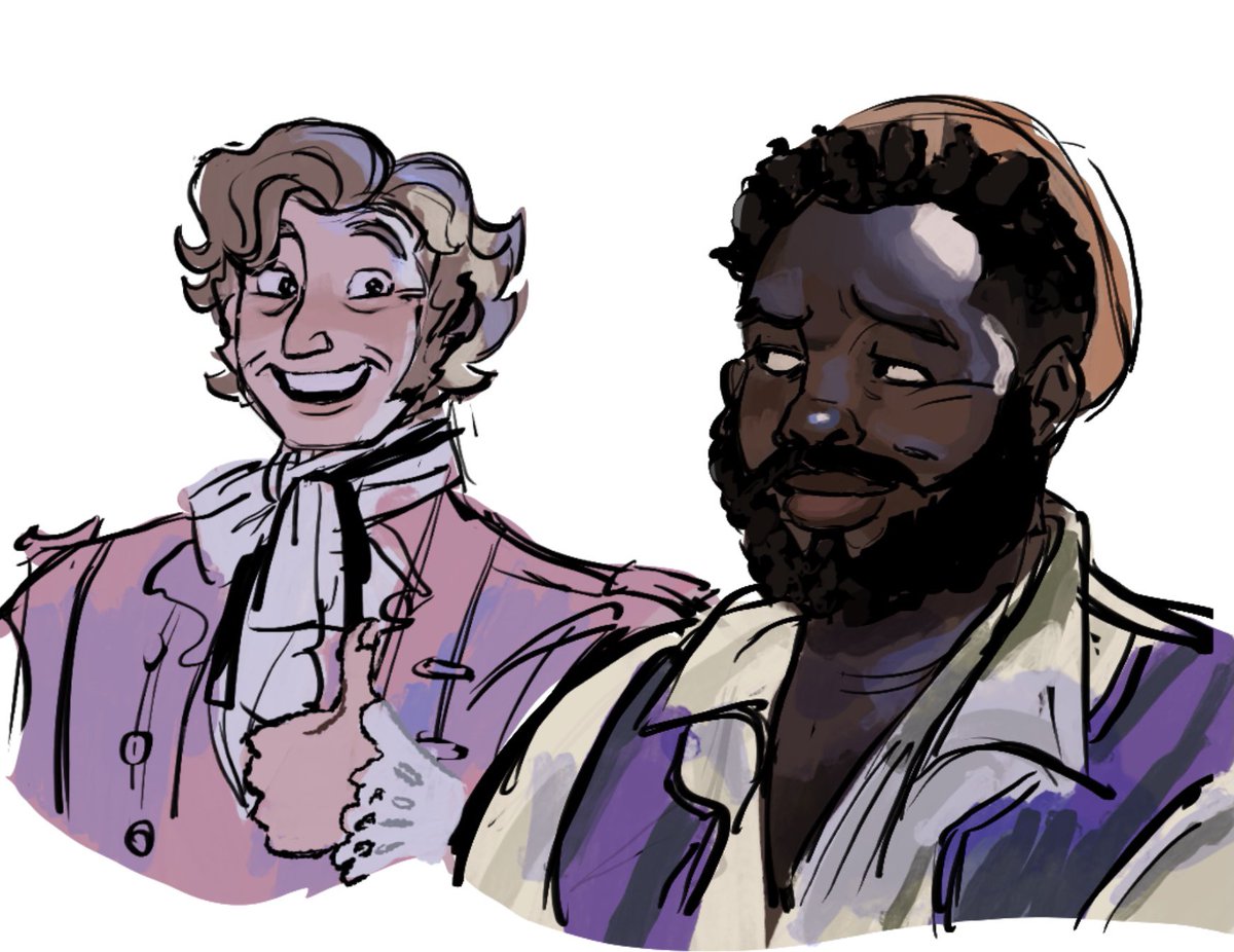 From one loverboy to another!! ♥️ #OurFlagMeansDeathfanart #RenewOurFlagMeansDeath