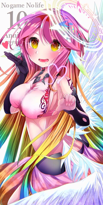 (タップ推奨!
#2022年でノゲノラ10周年だからノゲノラ愛を全力で伝える

全キャラチャレンジ7人目は…
ジブリールでした!!!

#ノゲノラ
#ノゲノラ10周年
#イラスト
#ノゲノラ全キャラチャレンジ 