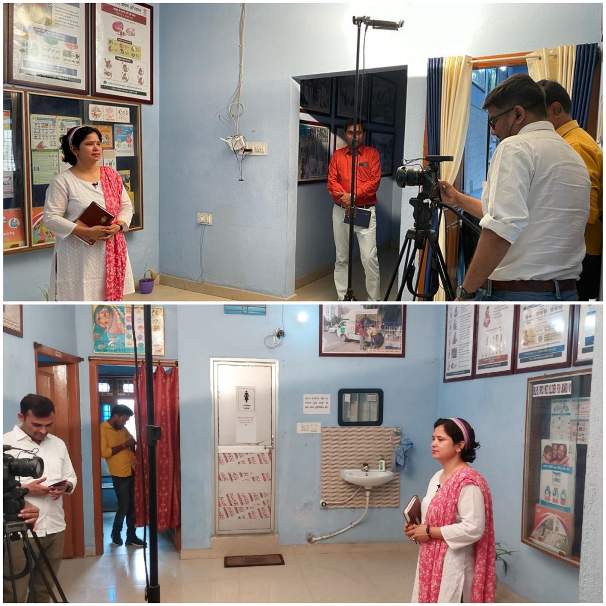 rashmi799ranjan's tweet photo. "सही #पोषण, देश रौशन"
Bytes given for #Video_Shoot on #HNS_integration with CLF in the selected #MCLF,
#Team #JEEViKA #Muzaffarpur
#Nutrition https://t.co/DRwV0e0Qvy