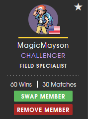MagicMayson's tweet image. Hit a big milestone after getting the 3-0 this week. 60 wins in factions and I'm now averaging a 2-1 per match up! Pretty decent stats for spending most of the time battling in Diamond. Looking forward to finishing strong in the Melee &amp;amp; the future of this awesome faction! #noXLs