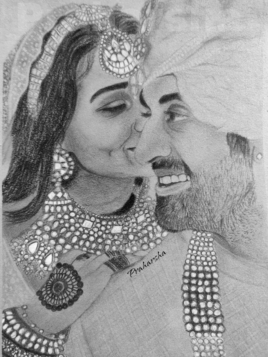 praharsha93's tweet photo. LOVE and LIGHT to the Newlyweds..❤️✨ Ranbir-Alia's Wedding picture art on grey toned paper for the first time. Please let me your thoughts 🥰
#AliaBhattRanbirKapoorWedding #AliaRanbir #AliaRanbirKiShaadi #RaliaWedding #ranlia #greytonedpaper #graphite #pencilartist #indianartist https://t.co/8kcaTjTsOf
