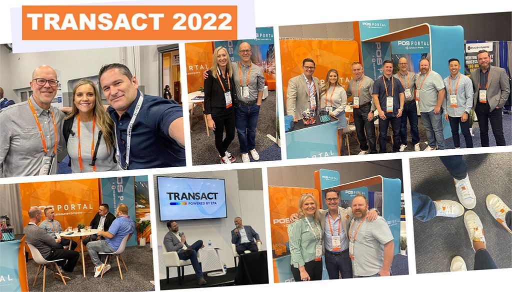 ScanSource's tweet photo. The ScanSource Payments team (aka @POS_Portal) had a great time at the @ETATransact show in Vegas last week! It was great catching up with our partners & meeting new customers both on and off the show floor. #Payments #POS #Software #Technology #fintech #ETATransat #TRANSACT2022 https://t.co/iAyaPIxYUX