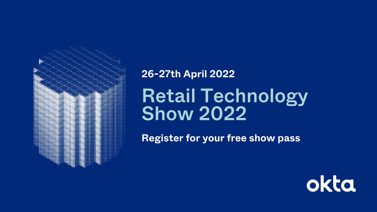 OktaTim's tweet photo. UK folks: The #RTS2022 countdown is on!  

Want to delight your customers with seamless digital retail experiences? Visit the Okta stand to find out how!  https://t.co/INH5W6KoVc https://t.co/RefhiX4RhN