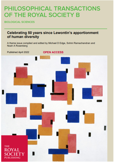 2022 is the 50th anniversary of Lewontin’s “The apportionment of human diversity.' (L72 hereafter.) Today a special issue is published celebrating L72, appearing in Phil Trans B @RSocPublishing (co-editors myself, @s_ramach, @NoahARosenberg) (1/n) royalsocietypublishing.org/toc/rstb/377/1…