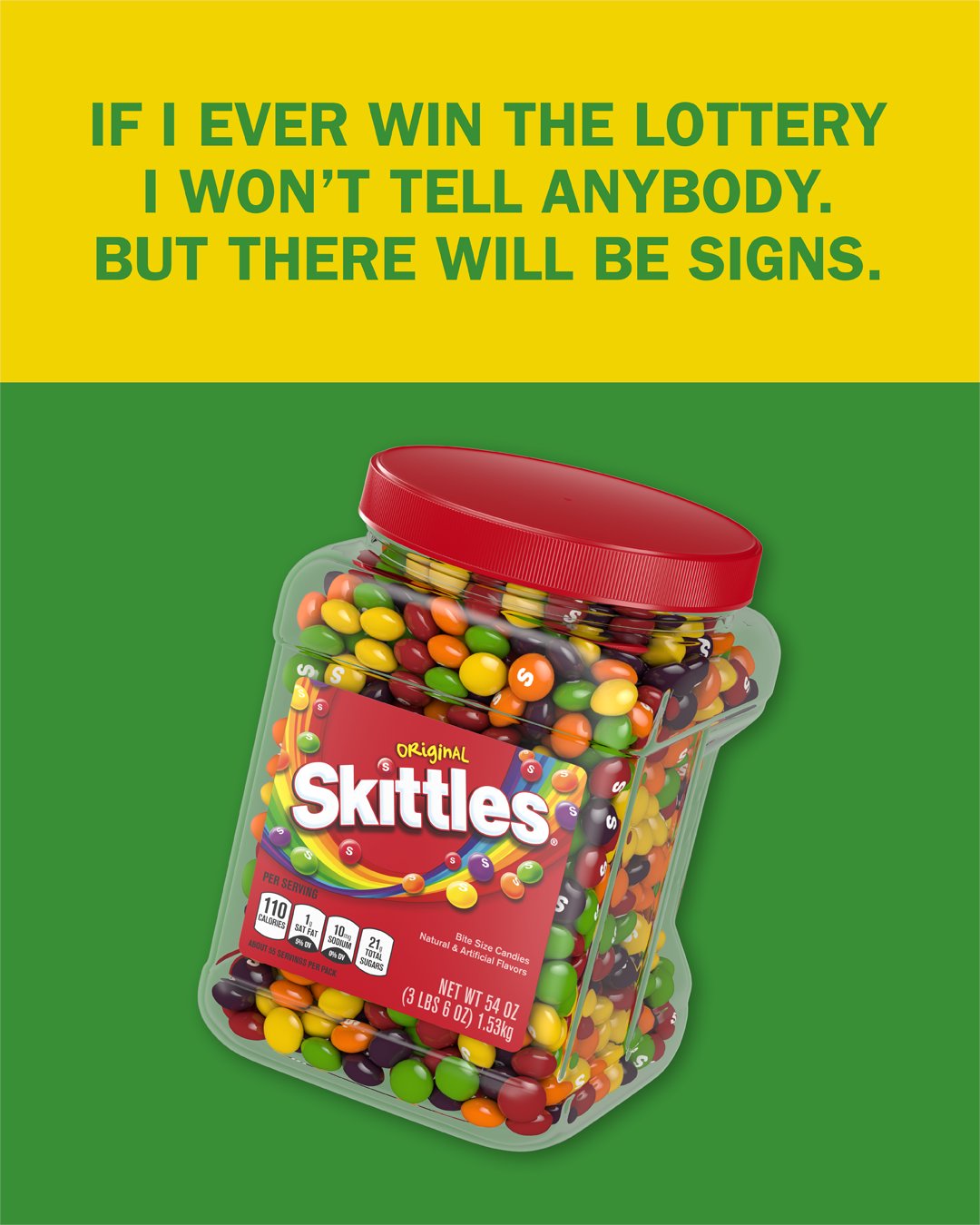 SKITTLES on Twitter "Eating SKITTLES like a king, but in moderation