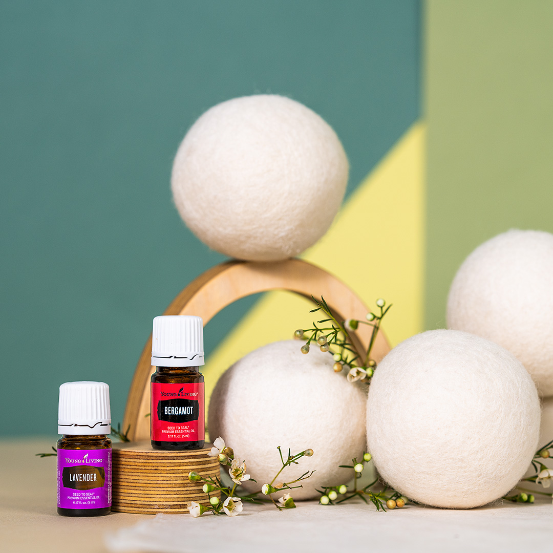 Wool Dryer Balls + Young Living Essential Oils. Lemongrass is amazing in …   Young living essential oils recipes, Essential oils for laundry, Living  essentials oils