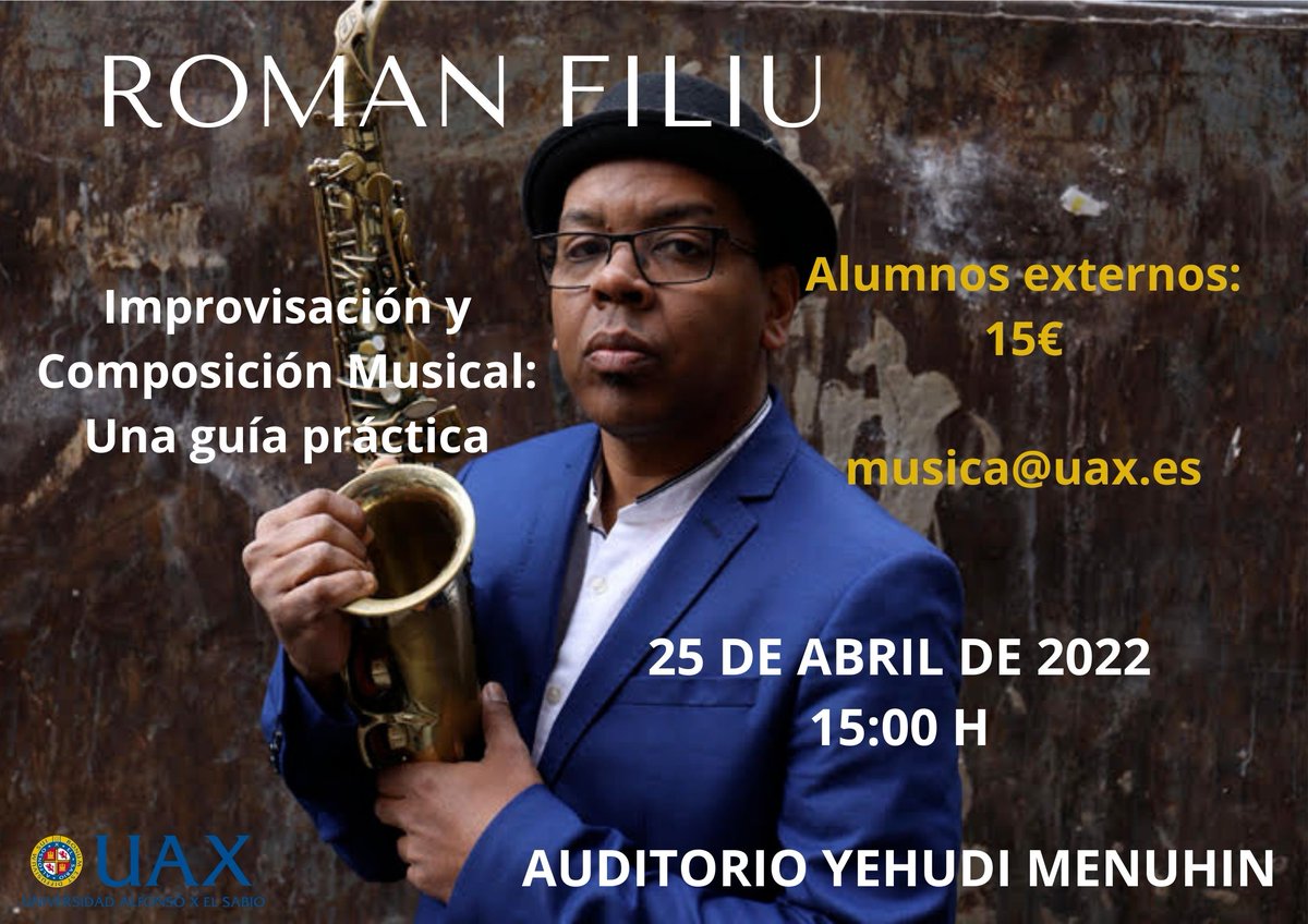 Facultad de Música y Artes Escénicas UAX tweet media