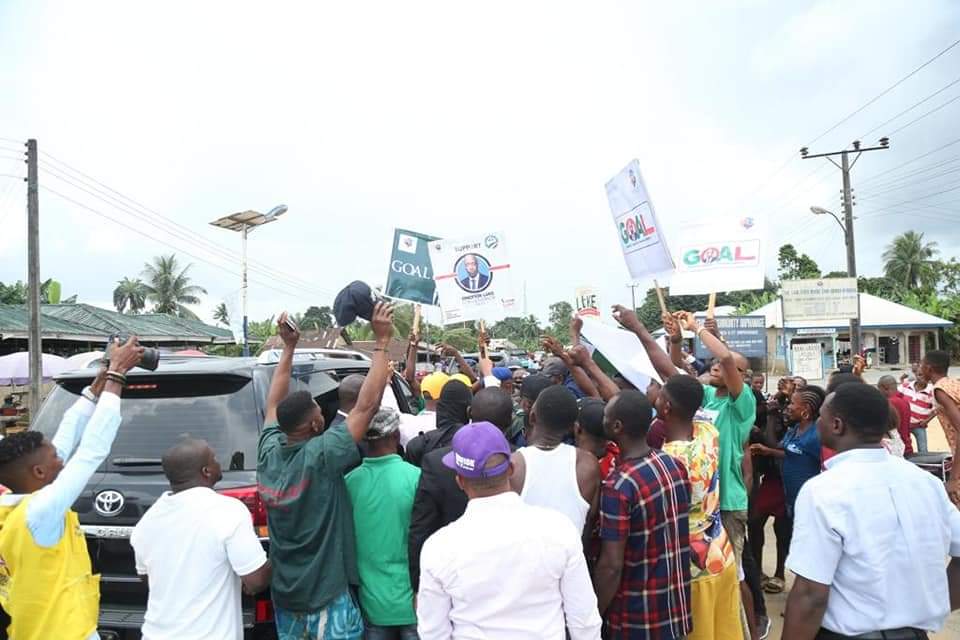 ilexdan's tweet photo. Rt. Hon. (Barr.) @LukeOnofiok Akwa Ibom most preferred gubernatorial aspirant arrives in Esit Eket LGA to consult the Party Structure in furtherance of his aspiration.

#InGodWeTrust
#ReadyToServe
#TheFuture 
#AkwaIbomTwitter
#GOAL 
#buildingtogethergrowingtogether https://t.co/KdytFnXVpG