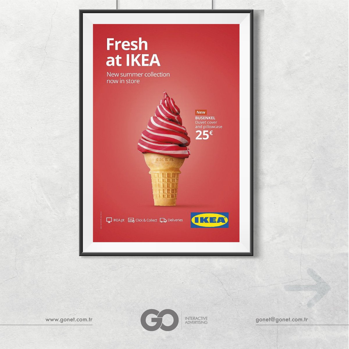 GonetCompany's tweet photo. IKEA'nın yaz sezonu için tasarladığı reklam afişleri ...
Devamı 👉 W W W . G O N E T . C O M . TR
@gonetinteractive
#GONET #gonetinteractive #sosyalmedyayönetimi #instagram #ikea https://t.co/oMx4s4mHFy