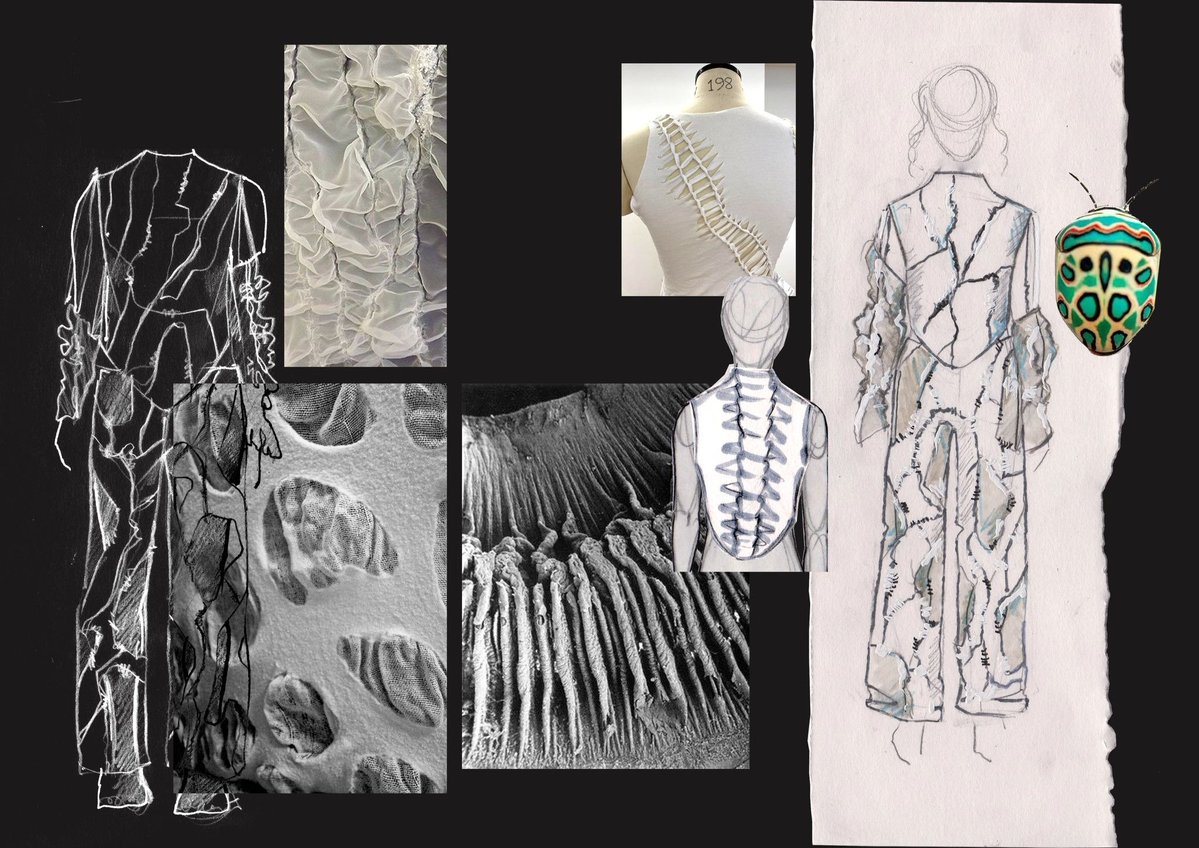 projectx_noise's tweet image. 🪡Costume design development for UN[RULY]&apos;s The Ant Experiment by Cléo Roggenhofer, Valentina Coley and Júpiter D&apos;Oliveira @snek_bitch