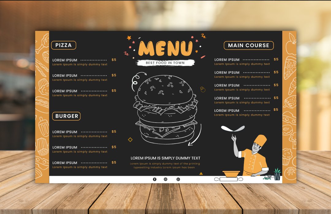 DesignerAfrinn's tweet photo. I will design simple and elegant restaurant menu card. For further information knock me here: https://t.co/70VnAjb5kE

#simpledesign #elegantdesign #restaurantmenudesign #menucarddesign #fiverr #fiverrgig #graphicdesign #graphicdesigner https://t.co/YTd8saJZ1J