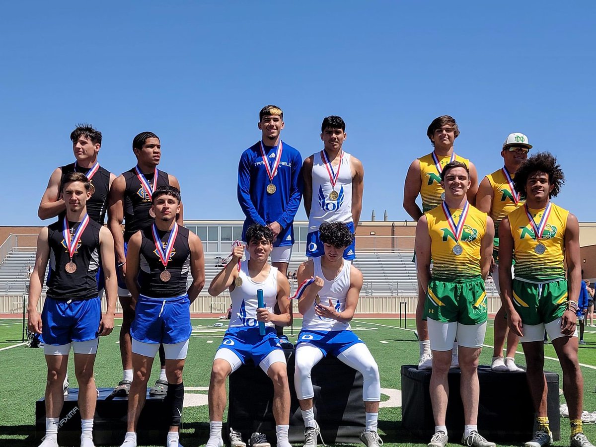 OltonTF's tweet photo. Good day for an Area Track Meet! Proud of all who competed! Works not done though, on to Regionals! #Let_Em_Know #TEDP https://t.co/KndsUL3qYc
