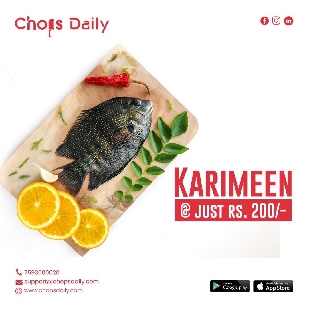 chopsdaily's tweet photo. Are you ready to cook fresh karimeen? Get it from Chops Daily.

📞 7593000020
🌐 https://t.co/MWMzZzgAfe

#karimeen #fish #freshfish #freshkarimeen #beef #qualitymeat #fresh #steak #meatlove #food #fishlover #meatlovers #meatlover #shoplocal #foodlove #mutton #foodie #pork https://t.co/V75ISD7LLa