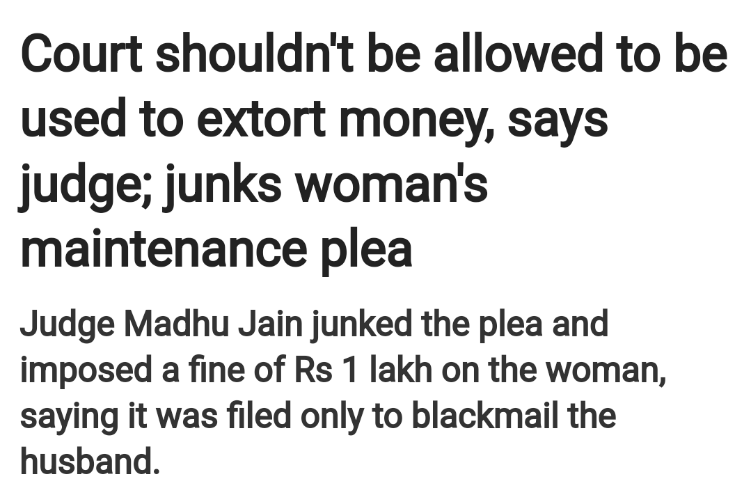 Vijay11025's tweet photo. Things are changing. Need more judgments of this type. 
#falsecaseday 
#MarriageStrike https://t.co/raBj6H2TAg