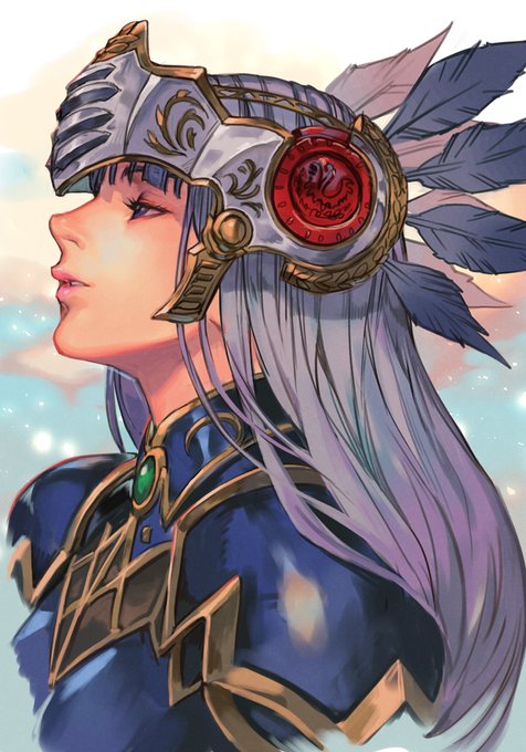 「long hair valkyrie」 illustration images(Latest)