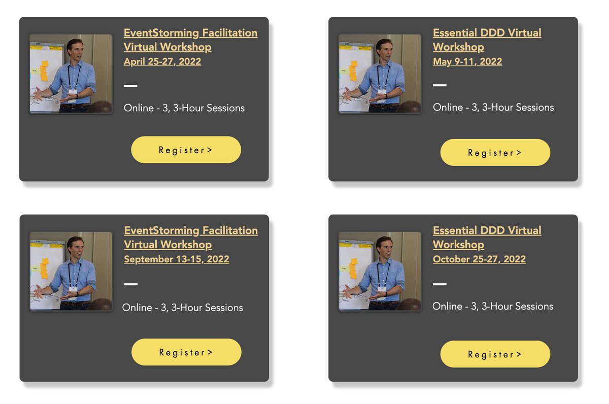 It is the *LAST WEEK* to buy tickets for the April #EventStorming Workshop with <a href="/thepaulrayner/">Paul Rayner</a>!

Can't make this one? We've got more great remote events coming up! Check them out 👇 virtualgenius.com/events