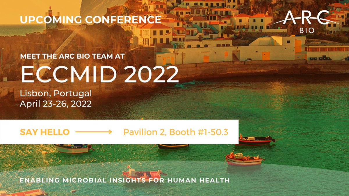 ArcBioLLC's tweet photo. Going to #eccmid2022? Stop by the Arc Bio booth to learn more about using the Galileo ONE metagenomic workflow in your lab.
Schedule a meeting here: https://t.co/pDW10nu1aa

#metagenomics #microbiome #pathogens https://t.co/Q7IdaYrxYf