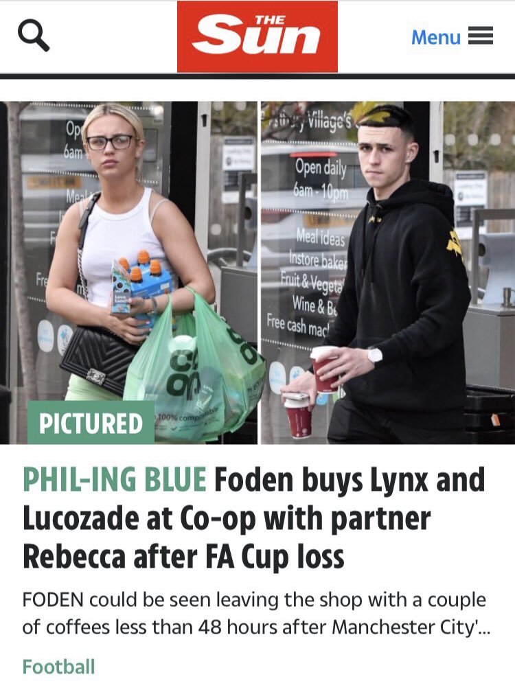 DannyAarons's tweet image. Shocking news, Phil Foden should never play again.