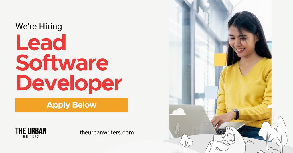 TheUrbanWriters's tweet image. We're hiring a Lead Software Developer!
You will be responsible for the development of new software products and enhancements to existing products.
Apply here:
dibblyinc.bamboohr.com/jobs/view.php?…
#leadsoftwaredeveloper #softwaredev #hiring #jobboard #werehiring #applytoday