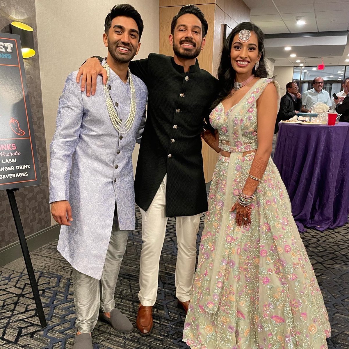 NikeshK_'s tweet photo. I don’t think I’ve ever been on cloud nine the way I was this past weekend being reunited with my college fam at one of my best friend’s weddings https://t.co/rGQ2JfgNZX