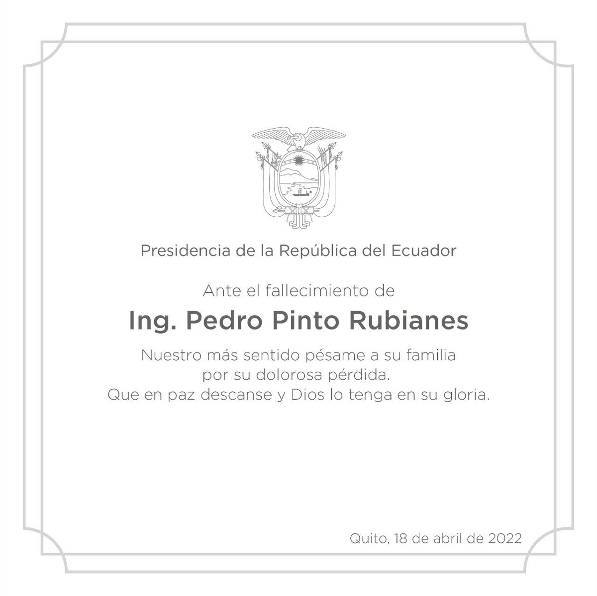 Guillermo Lasso tweet media