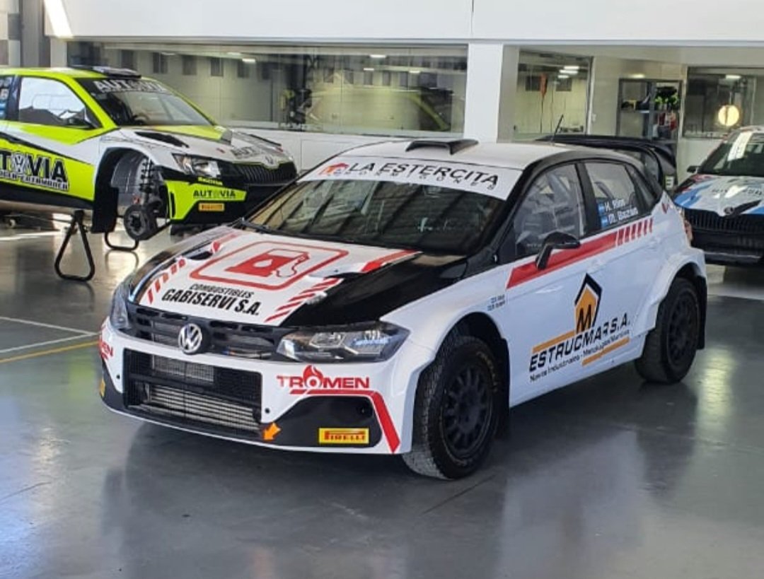 RondinaMarcelo's tweet photo. El próximo finde en el @rallyargentina el "coreano" @Hernankim1 estará corriendo con un VW Polo Maxi Rally Turbo ex Padilla atendido por el "Pitufo" García. https://t.co/gpxRrzj3se