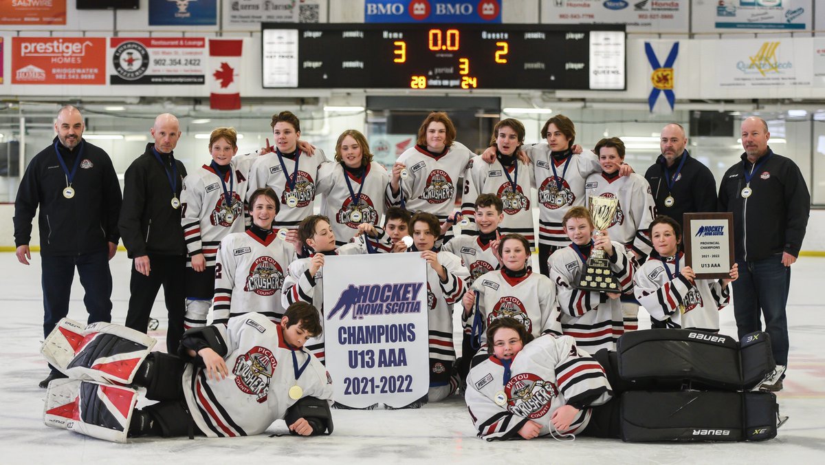 Our Champion, Pictou County Crushers! #NSU13AAA