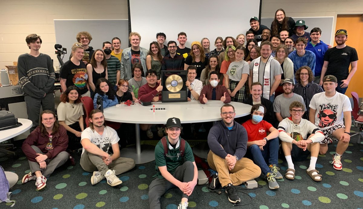 MSUnews's tweet photo. MSU's @WDBM has been named College Radio Station of the Year for the 18th time since 2000. https://t.co/eZdhVRgSou https://t.co/vm3idEb31c