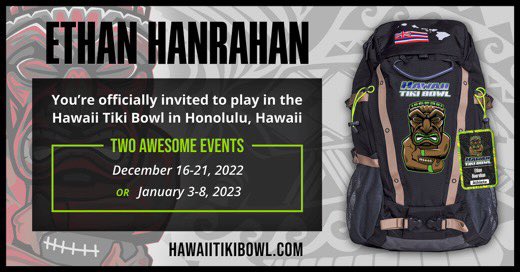 HanrahanEthan's tweet photo. @HawaiiTikiBowl 🔥🔥 https://t.co/pdPSw3g9Te