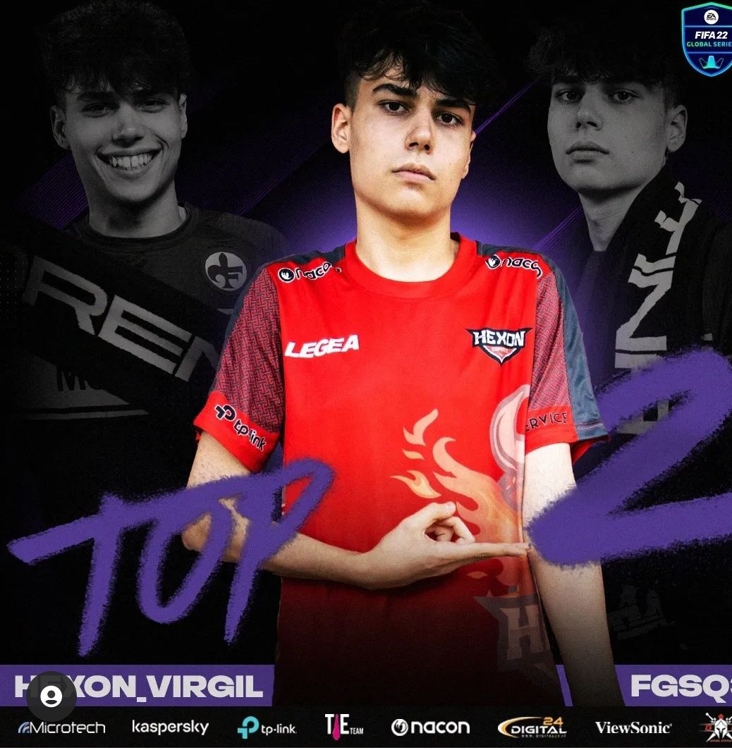 In the third FGS valid for the Fifa 22 playoffs I followed our @virgiil7 who from 1-2 in the Swiss ended with a beautiful top2. Never give up, Step by Step #FIFA22 #eSports