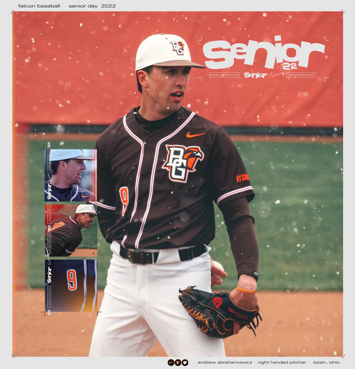 Our last senior of the day: <a href="/TheAbrahamowicz/">Andrew Abrahamowicz</a> 

📍 Lorain, Ohio
🎓 Individualized Planned Program

Abrahamowicz has tossed over 196 innings in the Orange and Brown, knocking on the door of the Top 10 all-time for innings pitched in program history.

#AyZiggy