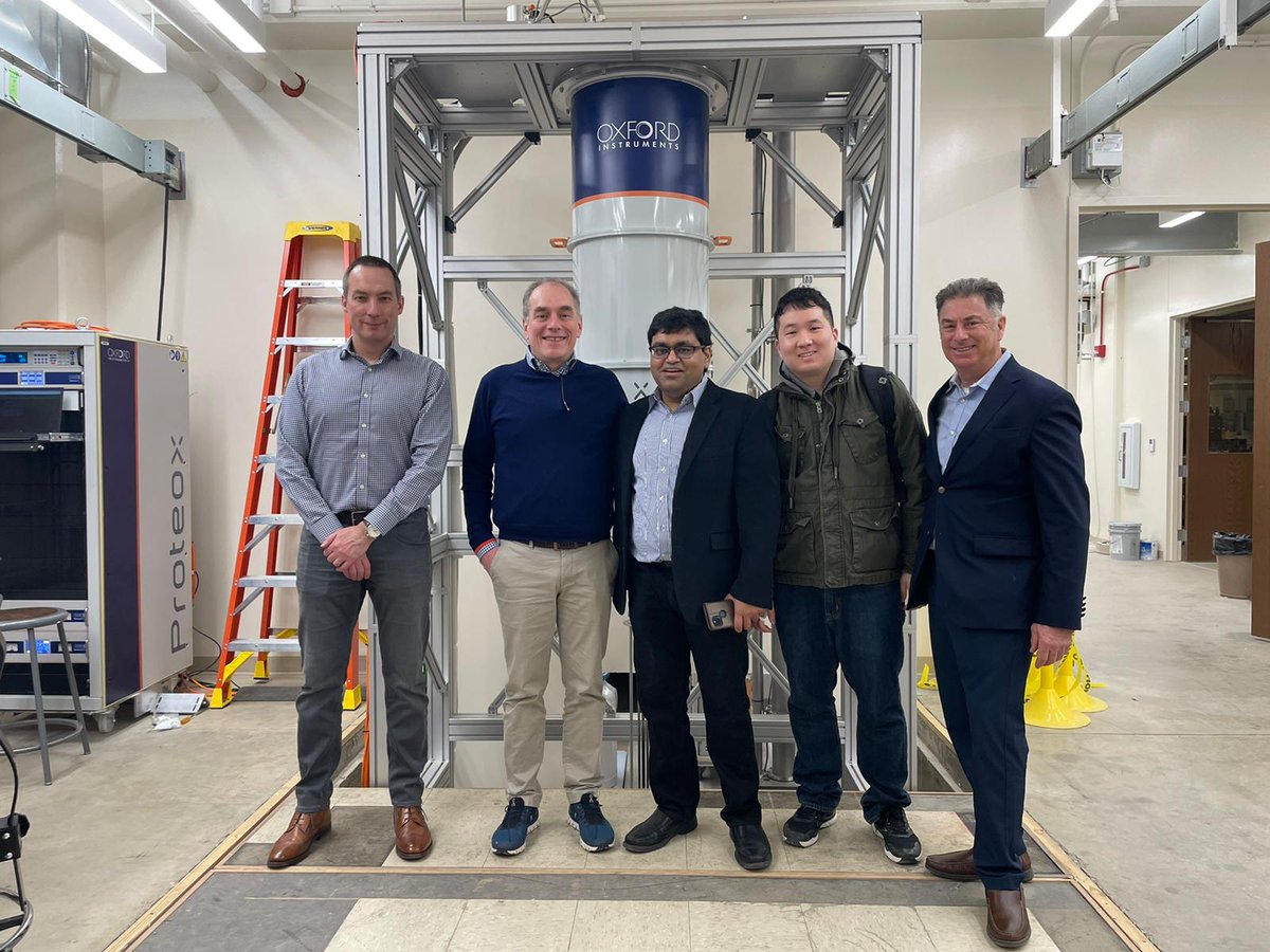 Purdue Physics&Astro (@purduephysastro) on Twitter photo .<a href="/OxInst/">Oxford Instruments</a> announces the installation of its ProteoxMX system at <a href="/LifeAtPurdue/">Purdue University</a>– the first in North America. The ProteoxMX is set up in Dr. Arnab Banerjee's lab & prepared for untold amounts of scientific discovery.
<a href="/PurdueQuantum/">Purdue Quantum Science and Engineering Institute</a> #boilerup #thenextgiantleap bit.ly/3xBvuUr .<a href="/OxInst/">Oxford Instruments</a> announces the installation of its ProteoxMX system at <a href="/LifeAtPurdue/">Purdue University</a>– the first in North America. The ProteoxMX is set up in Dr. Arnab Banerjee's lab & prepared for untold amounts of scientific discovery.
<a href="/PurdueQuantum/">Purdue Quantum Science and Engineering Institute</a> #boilerup #thenextgiantleap bit.ly/3xBvuUr