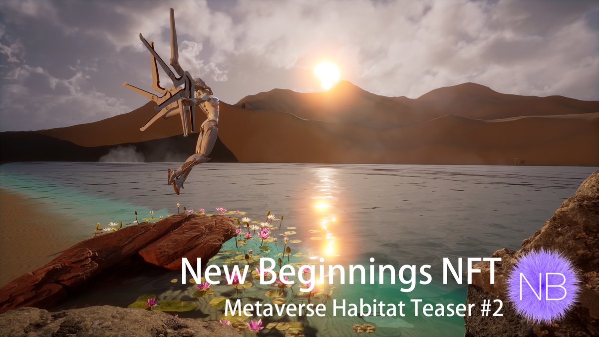 We have some AMAZING news for you.  We've just released our second Metaverse Habitat Teaser with In-Game Play. OpenWorld &amp; Monuments

Come and join us on discord @ discord.gg/eAawbxF2Y5 and you can find the link in our #Announcements channel.

#CNFT  #Metaverse #NewBeginningsNF