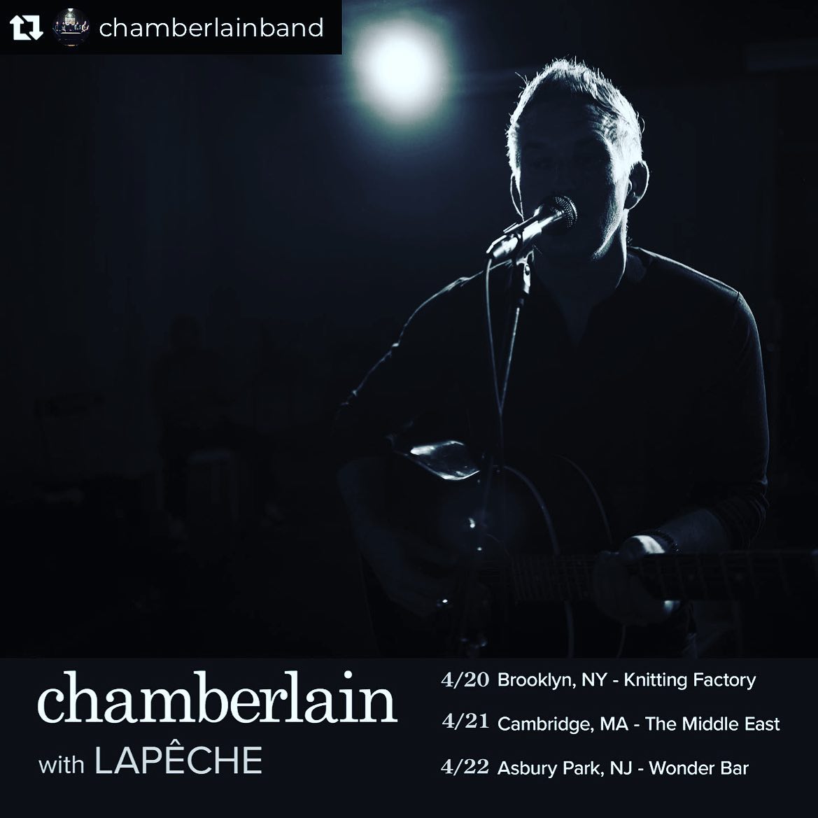 newgranadatampa's tweet photo. THIS WEEK!
@lapecheband playing a few shows with the amazing @chamberlainsl
BUY TIX HERE: https://t.co/GCZjbPwjff
#lapeche #chamberlain #splitlip https://t.co/4VP360CVk1