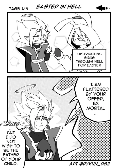 Hellish Easter for Zamasu &amp; cie 🐇🥚 