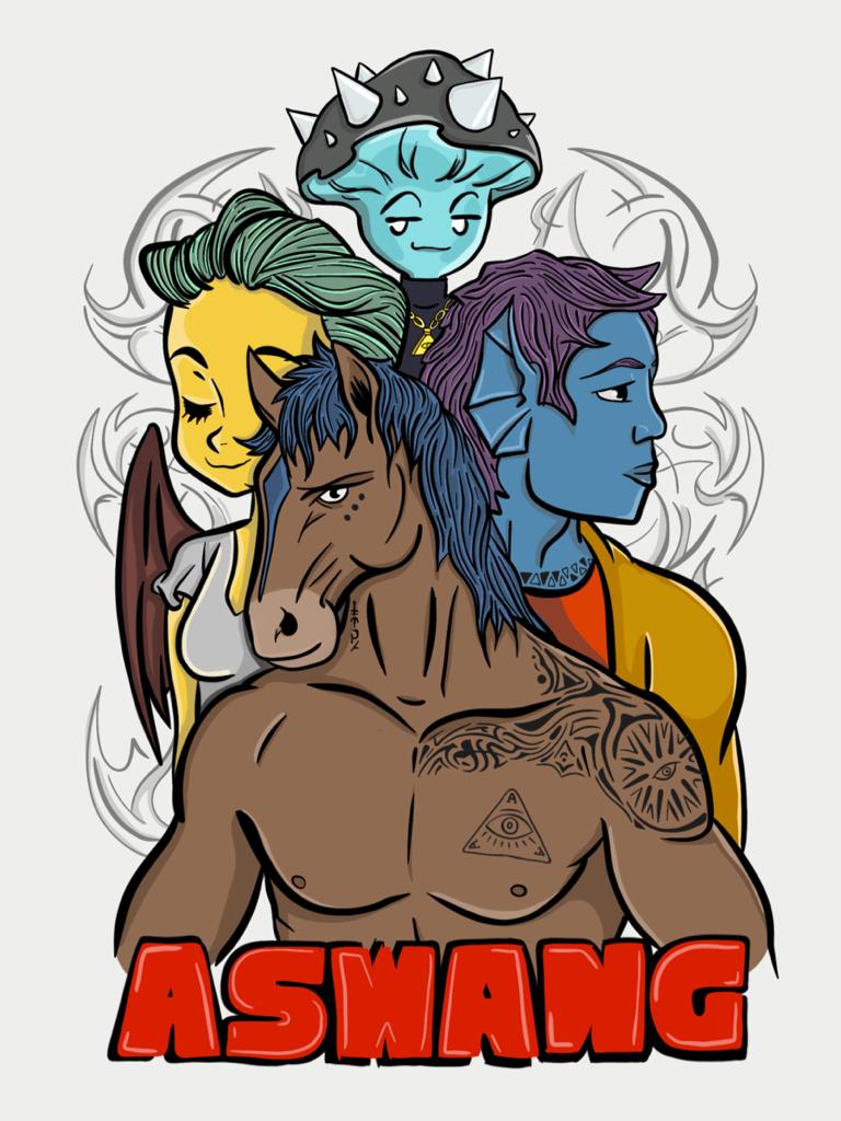 Hey <a href="/AswangTribe/">Aswang Tribe</a> Fam! Felt inspired and made some Aswang fan art! Praying this gets me noticed 🙏
<a href="/AswangNFT/">Aswang</a> <a href="/LizDuwendeClan/">Liz</a>  #nft #nftart 

 TBA | Veloc1ty#5827