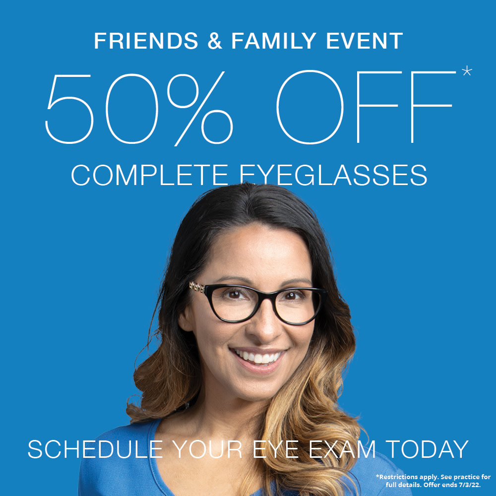CrownVisionCtr's tweet photo. For a limited time, take 50% off complete eyeglasses! Contact us for details. And as always you can call or book your appointment online. https://t.co/co1ObYmbdn