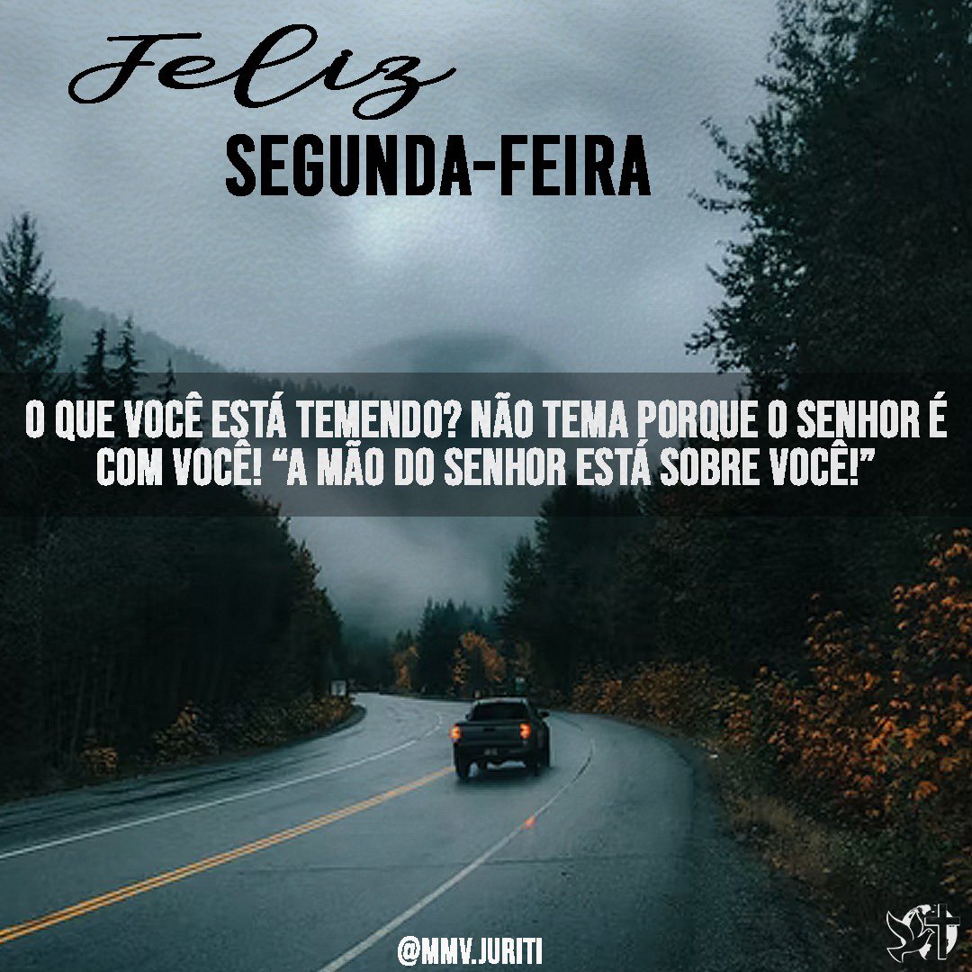 Feliz Segunda-feira! Que está semana seja a melhor de nossas vidas até então.