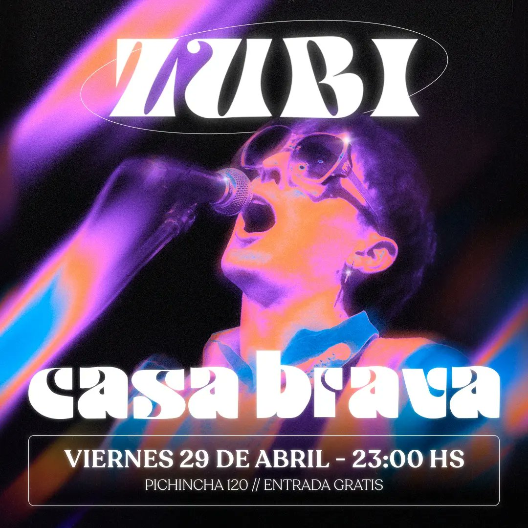 Hay fechita en Rosario? Hay fechita en Rosario si señor 🤗 
VIERNES 29 DE ABRIL - CASA BRAVA 23 HS
🎫 Entrada GRATIS uwuuuuu