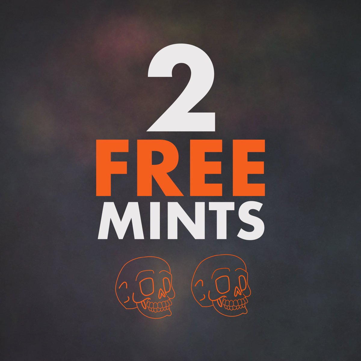 theSkOULs's tweet photo. We’re Giving Away a FREE MINT to TWO Winners on This Tweet 👀

To Enter🤘🏼

💀 1. Follow @theSkOULs 
💀 2. RT &amp; Like
💀 3. Tag 3 Friends https://t.co/mjMCSOlEi0