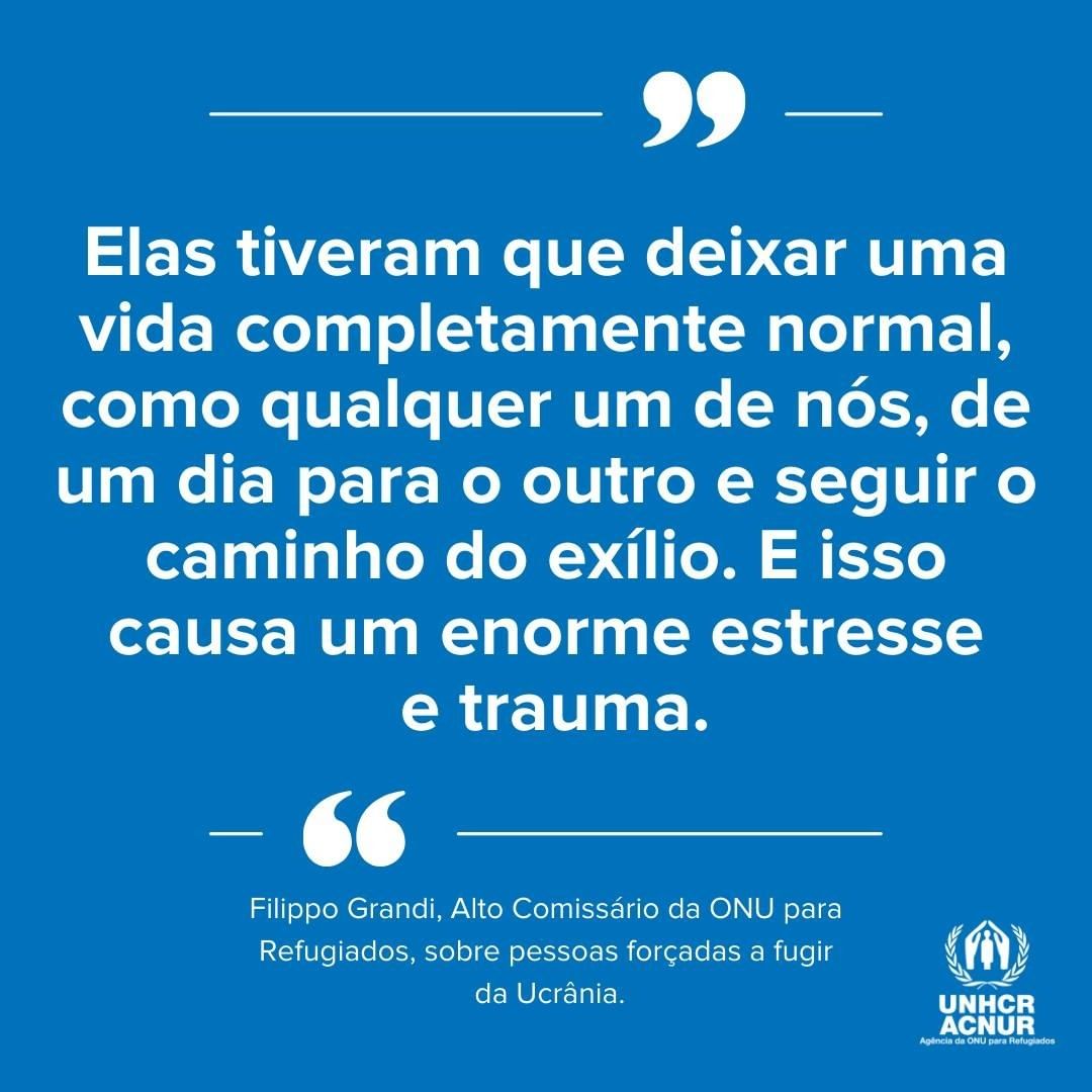 ACNURBrasil's tweet photo. Milhares de pessoas tiveram que deixar tudo para trás da noite para o dia.

Pessoas como você. https://t.co/Bq5CpoZCRO