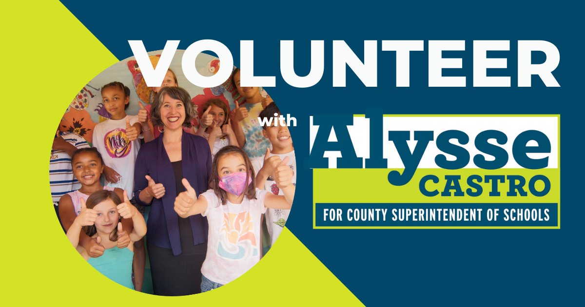 alyssecastro's tweet image. 50 Days to the June 7th Election! - mailchi.mp/3c4452bb4dfb/w… I can&apos;t believe there are only 50 days to June 7th! 50 days - and 50 ways to support this campaign to make public schools work for everyone.  Click to help! mobilize.us/alyssecastro/