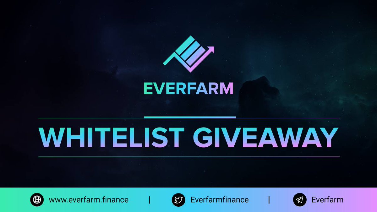 Everfarmfinance's tweet photo. We are happy to announce Gleam Competition for our community🚀

We will be giving away some more whitelist spots through gleam.

So what are you waiting for? Try your luck at our gleam competition now!💹⚡

Link: https://t.co/7lKA1SVPDK

#BSC #whitelist #Giveaway #everfarm https://t.co/X2x7nvKH6i