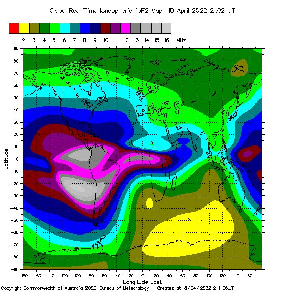 Global Optimum NVIS Frequency Map Based Upon Hourly Ionosphere Soundings via https://t.co/6WcAAthKdo #hamradio https://t.co/PHkaM8fy8k