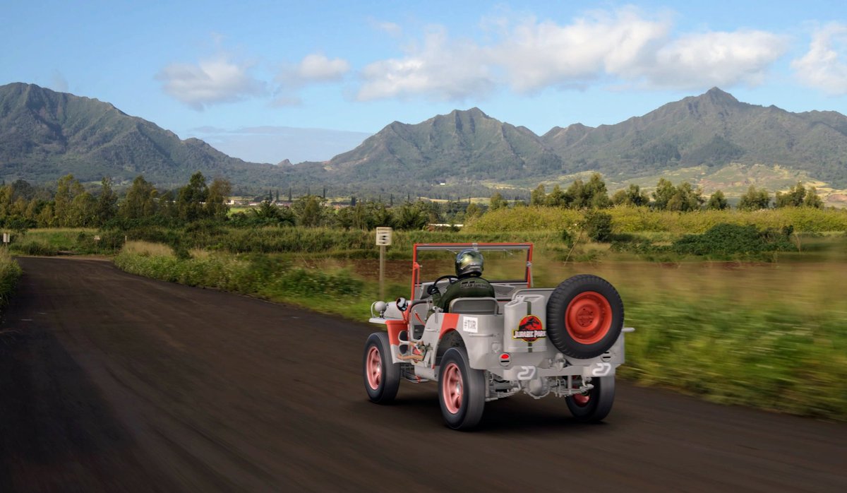 RichJFenner's tweet photo. @27racers just as well these Jeep's are fully tuned when running away. Now, any idea which way the circuit goes? #27racers #MrSticky #TSR https://t.co/EedVbiI6rl