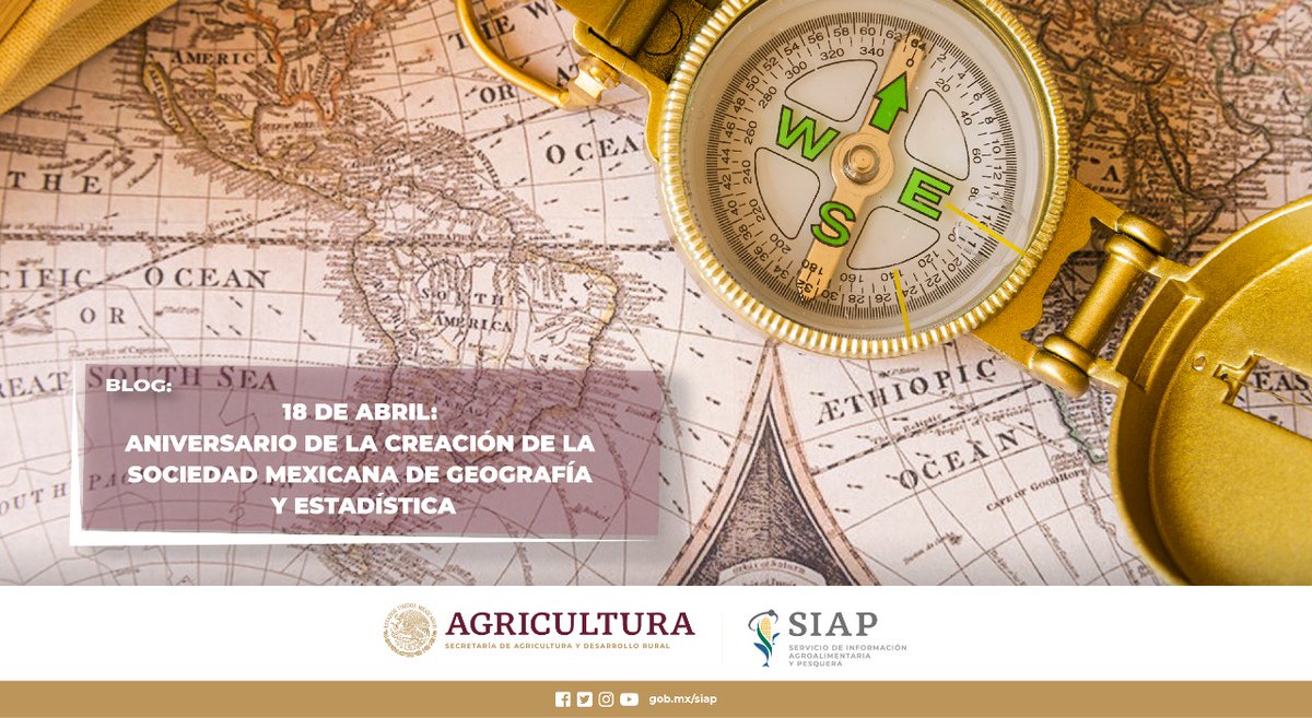 DGSIAP_Mx's tweet photo. #BlogSIAP En el #SIAP reconocemos los grandes aportes que la Sociedad Mexicana de Geografía y Estadística ofreció al ámbito científico y social de un país que estaba en construcción.
Lee: https://t.co/m4RMpUz9wT https://t.co/0bn8SSuzK8