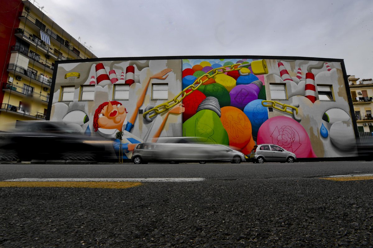 Street art e ambiente: gli eco-murales in un focus di <a href="/mariaegizia/">mariaegizia</a> oggi nell’App de «la Lettura». In edicola e digitale l’opera «mangia smog» di Nouch all’Università di Palermo bit.ly/3xxczKD