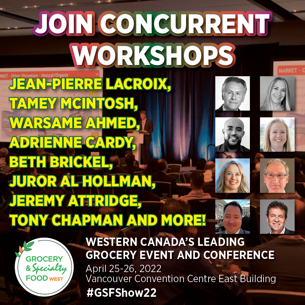 CFIGFCEI's tweet photo. Join CONCURRENT WORKSHOPS 
#GSFShow22 on APRIL 26.
See full schedule https://t.co/h0sR8hFJSI: Al Hollman, Tony Chapman, Jean-Pierre Lacroix, Tamey McIntosh, Warsame Ahmed, Jeremy Attridge, Adrienne Cardy and Beth Brickel.
Do not miss it!

#food #specialty #equipmentm #b2bmeetings https://t.co/vOa8Do6jUf